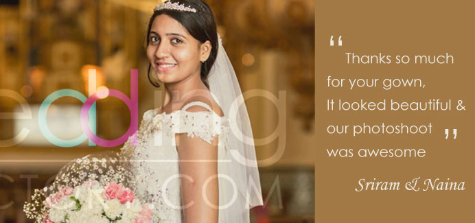 wedding gown hire in goa
