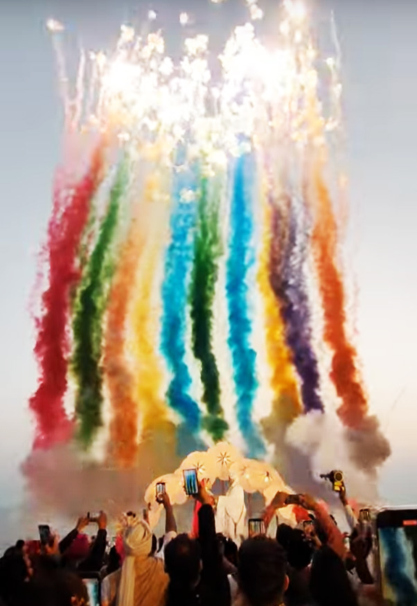Bhisso Fireworks in Goa