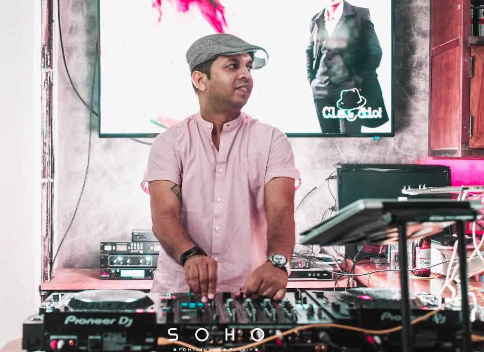 Dj Claudio Tellis, Dj in Goa