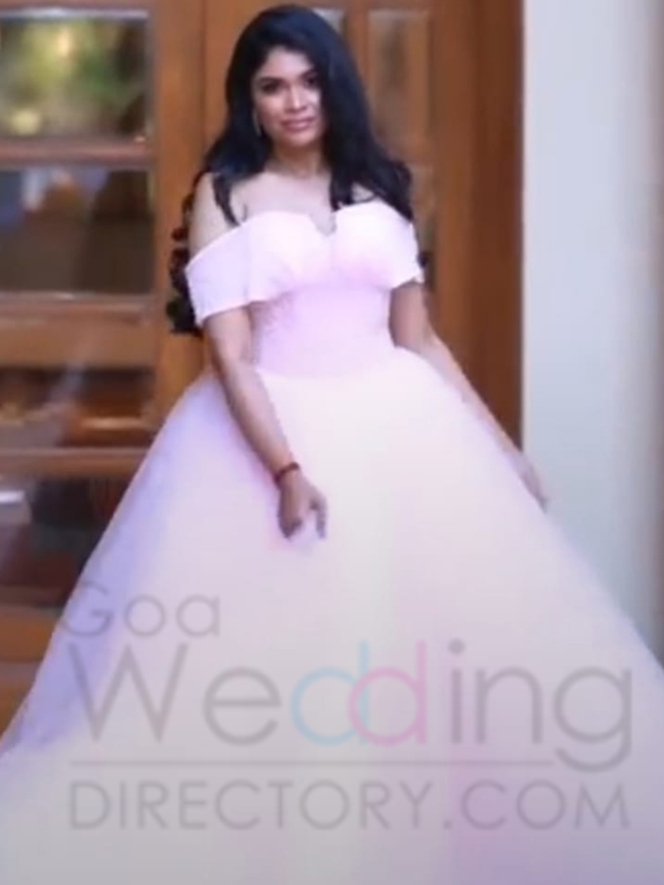 pink gown hire in goa