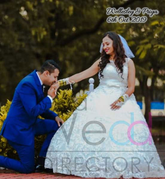 ball style wedding gown hire in goa