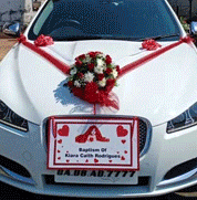 Esther's Jaguar Wedding Car for hire in Goa