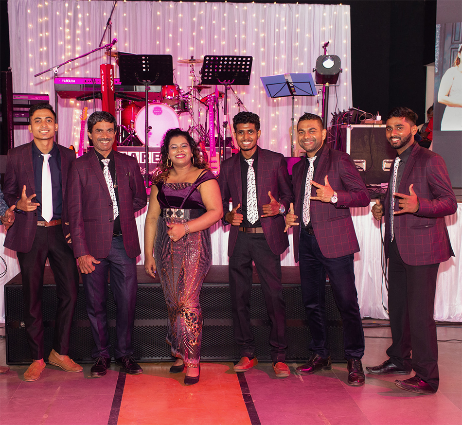 Square Heads Wedding Band in Goa 