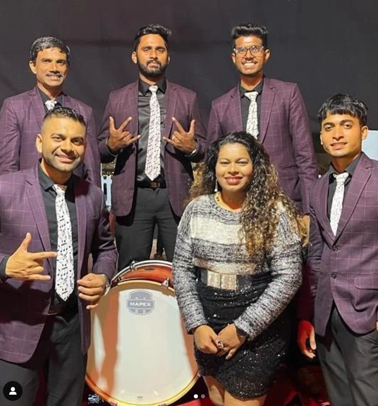 Square Heads Wedding Band in Goa 